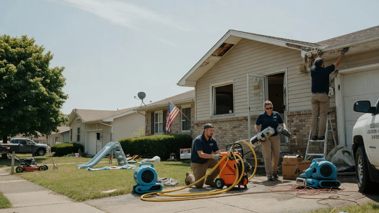 Water Damage Restoration in Sterling, KS near me